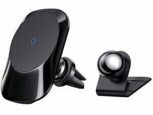 پایه نگهدارنده موبایل مگنتی و شارژر وایرلس خودرو مک‌دودو MCDODO CH-707 15W Magnetic Wireless Charger Car Mount