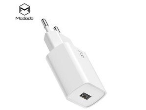 شارژر دیواری مسافرتی یواس‌بی همراه با کابل لایتنینگ مک‌دودو Mcdodo CH-663 USB Output Travel Charger Set