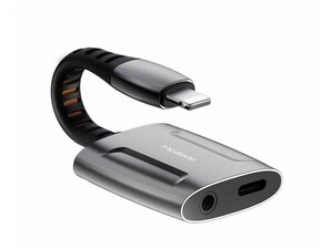 مبدل لایتنینگ به لایتنینگ و جک 3.5mm مکدودو CA-6340 Mcdodo Dual Port Lightning To Lightning+ jack 3.5mm Transmission