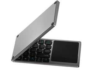 کیبورد وایرلس شارژی با تاچ پد ویوو WIWU Bluetooth Folding Keyboard Laptop FMK-04