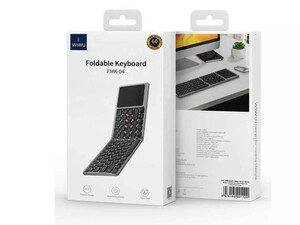 کیبورد بی سیم تاشو شارژی با تاچ پد ویوو WIWU Bluetooth Folding Keyboard Laptop FMK-04