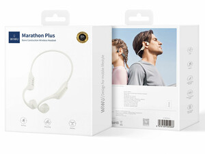 هندزفری گردنی القای استخوانی ویوو WIWU Bone Conduction Headsets Marathon Plus Bluetooth Earphone