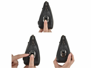 کیف لوازم جانبی دارای قفل رمزدار ویوو  WIWU Alpha Anti-Theft Clutch Bag