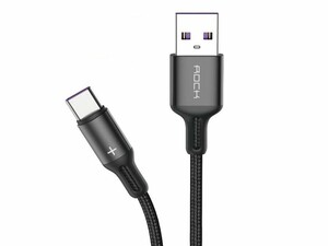کابل سوپر شارژ تایپ سی راک Rock R2 Type-C 1m