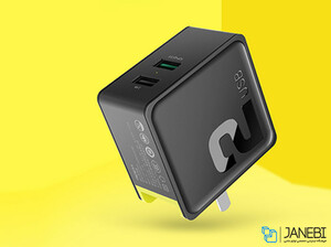 آداپتور شارژر راک Rock Sugar Series QC3.0 Travel Charger