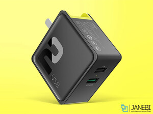 آداپتور شارژر راک Rock Sugar Series QC3.0 Travel Charger