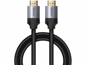 کابل اچ‌ دی ام‌آی 0.75 متری بیسوس Baseus HDMI 4KHD To 4KHD Adapter Cable WKSX000113