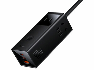 شارژر و چندراهی برق فست شارژ 40 وات بیسوس Baseus Extension Cord Power Strip PSLA010001