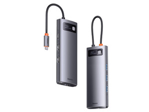 هاب تایپ‌سی 7 پورت بیسوس Baseus WKWG040113 7-in-1 Multifunctional Type-C HUB