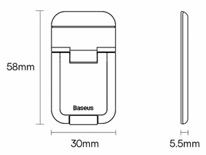 پایه نگهدارنده لپ‌تاپ بیسوس Baseus laptop stand LUZC000012