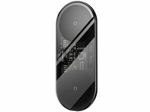 شارژر وایرلس 20 واتی بیسوس Baseus Digital LED Display 2-in-1 Wireless Charger BS-W528