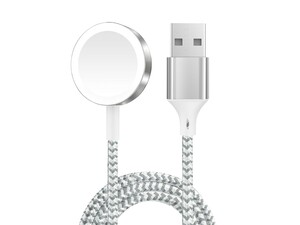 کابل شارژ مگنتی اپل واچ 1.2 متری گرین Green Apple Watch Magnetic Charging Cable 1.2m