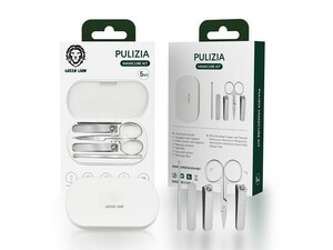 ست 5 عددی مانیکور و ناخن گیر گرین Green Pulizia Manicure Kit 5 in 1