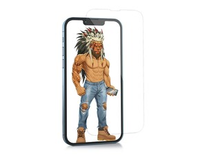 محافظ صفحه نمایش شیشه ای آیفون 13 پرو مکس گرین Green iPhone 13 Pro Max Clear Plus Full Transparent Glass