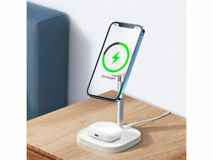 شارژر بی سیم آیفون و ایرپاد مک دودو Mcdodo CH-734 2In1 Desktop Wireless Charger Stand