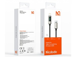 کابل هوشمند تایپ سی به لایتنینگ مک دودو Mcdodo PD CA-8810