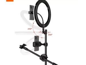 تری پاد و رینگ لایت عکاسی مک دودو مدل Mcdodo Selfie Ring Light With Tripod Stand Live Tb-7980