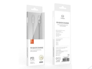 کابل شارژ سریع تایپ سی به لایتنینگ مک دودو Mcdodo CA-709 PD Quick Charge Type-C to Lightning Cable 1m