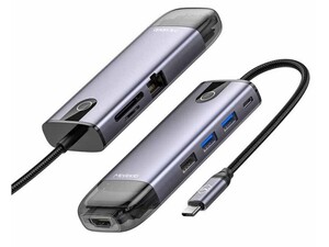 هاب آداپتور 8 پورت تایپ سی مک دودو Mcdodo HU-7730 8in1 Type-C Hub