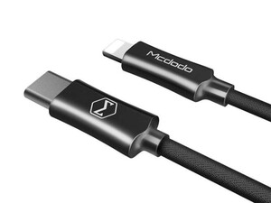 کابل شارژ سریع و انتقال داده تایپ سی به لایتنینگ مک دودو Mcdodo CA-499 Type-C to Lightning Quick Cable 1.2m