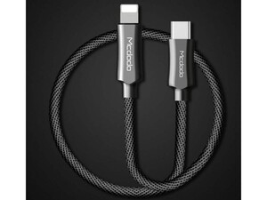 کابل شارژ سریع و انتقال داده تایپ سی به لایتنینگ مک دودو Mcdodo CA-499 Type-C to Lightning Quick Cable 1.2m