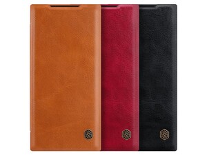 کیف چرمی نیلکین سامسونگ Nillkin Qin Leather Case Samsung Galaxy Note 20 Ultra