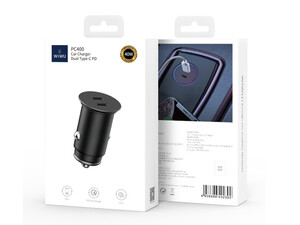 خرید شارژر فندکی فست شارژ  اپلWiwu Car Charger PC400