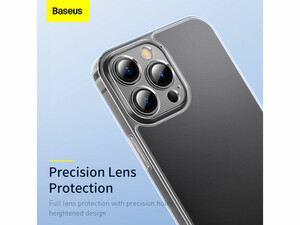 قاب محافظ شیشه‌ای مات آیفون 13 پرومکس 6.7 اینچ بیسوس Baseus iP13 Pro Max Protective Case ARWS000802