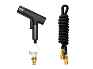 شلنگ 7.5 متری و نازل کارواش خانگی بیسوس Baseus GF4 Horticulture Watering Spray Nozzle CPYY010001