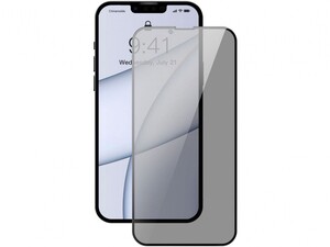 محافظ صفحه نمایش حریم شخصی دوتایی بیسوس Baseus Tempered glass 0.23mm for iPhone 13 Pro Max SGQP020501
