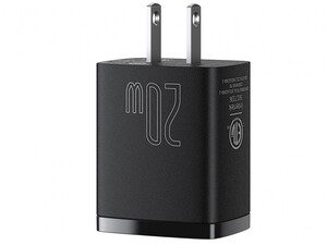 مینی فست شارژر دیواری بیسوس Baseus Compact Quick Charger U+C 20W US CCCXJ-A01