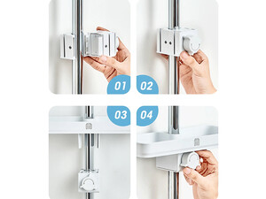 خرید قفسه حمام قابل حمل شیائومی Portable shower stand Xiaomi Mijia Dabai DXZW001