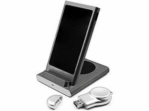 پایه شارژ اپل واچ، آیفون و ایرپاد کوتتسی Coteetci 3in1 Aluminium Wireless Charging Stand CS5700