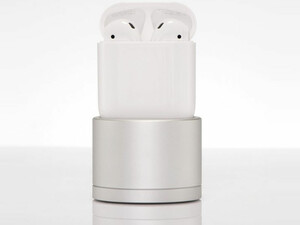 خرید شارژر بی سیم ایرپادز اپل کوتتسی Coteetci AirPods Charging Ddock CS7202-TS