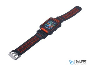 قاب و بند اپل واچ کوتتسی Coteetci PC & Silicone Watch Case Band Suit