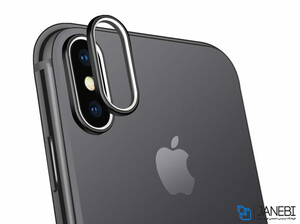 محافظ لنز و سوزن سیمکارت آیفون Coteetci Apple iphone X Camera Protection Ring