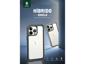 قاب محافظ گرین آیفون 13 پرومکس Green iPhone 13 Pro Max Hibrido Shield Case