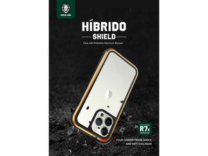 قاب محافظ گرین آیفون 13 پرومکس Green iPhone 13 Pro Max Hibrido Shield Case