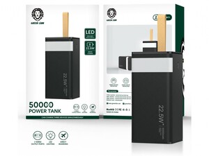 پاوربانک فست شارژ 50000 گرین Green Power-Tank Multi-port 22.5W GNTPB50KBK