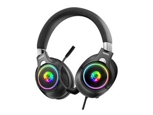 هدفون مخصوص بازی با سیم گرین Green K10 RGB Professional Gaming Headphones