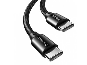 کابل شارژ سریع و انتقال داده تایپ سی به تایپ سی مک دودو Mcdodo CA-714 Type-C to Type-C Cable 1M