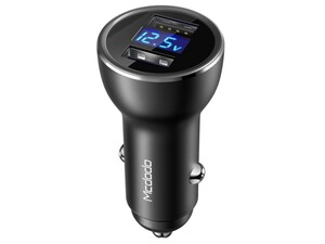 شارژر فندکی فست شارژ ماشین 2 پورت مک دودو CC-674