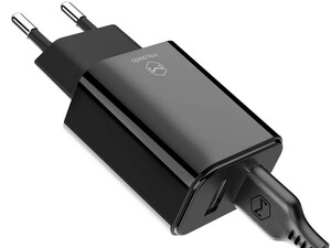 شارژر دیواری فست دو پورت مک دودو MCDODO Dual Port Travel Charger CH-614 دارای طراحی کلاسیک