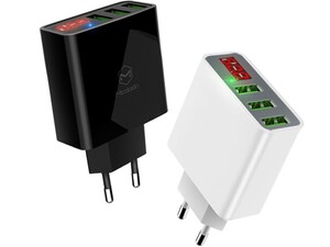 شارژر دیواری 3 پورت مک دودو Mcdodo CH-503 Digital Display Charger