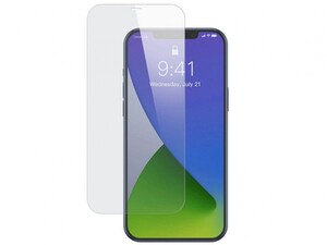 محافظ صفحه نمایش شیشه ای آیفون بیسوس 2 تایی Baseus Full Coverage Tempered iPhone iP 12/12 Pro