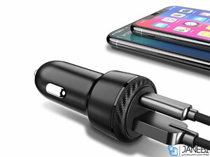 خرید شارژر فندکی سریع دو پورت مک دودو Mcdodo USB PD Type-C Quick Car Charger 36W CC-597