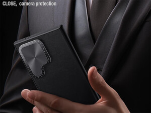 قیمت قاب محافظ سامسونگ اس 24 اولترا نیلکین Nillkin Camshield Prop Leather Camera protective cover case for Samsung Galaxy S24 Ultra