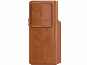 کیف محافظ سامسونگ زد فولد 4 نیلکین Nillkin Samsung Galaxy Z Fold 4 5G/W23 Qin Pro leather case