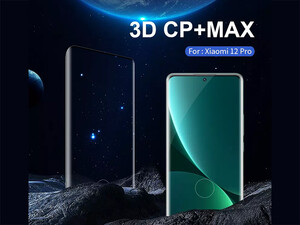 فروش محافظ صفحه نمایش شیشه ای شیائومی 12 پرو نیلکین Nillkin Amazing 3D CP+ Max tempered glass screen protector for Xiaomi 12 Pro