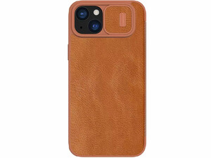 کیف کویین آیفون 15 نیلکین Nillkin Apple iPhone 15 Qin Pro leather case